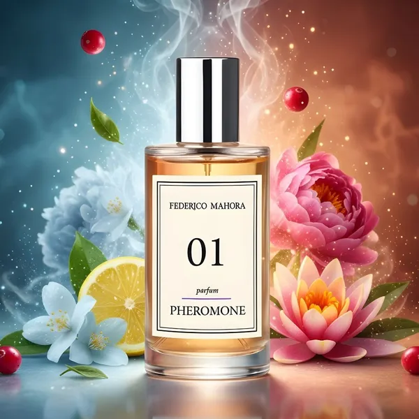 01 - FEROMONY DAMSKIE 50 ML FM WORLD – zdjęcie aranżacyjne