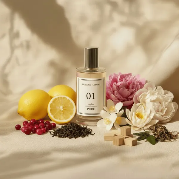 Pure 01 Perfumy damskie FM WORLD – zdjęcie aranżacyjne
