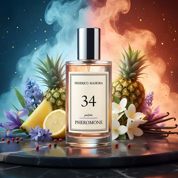 Perfumy damskie z feromonami PHEROMONE 34 50 ml FM WORLD – zdjęcie aranżacyjne