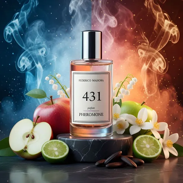 Perfumy damskie z feromonami PHEROMONE 431 50 ml FM WORLD – zdjęcie aranżacyjne