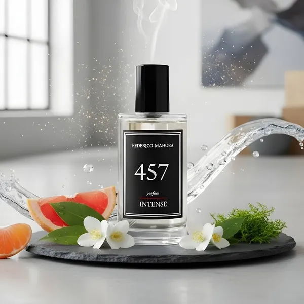 457 HOT INTENSE PERFUMY MĘSKIE FM WORLD 50ml – zdjęcie aranżacyjne