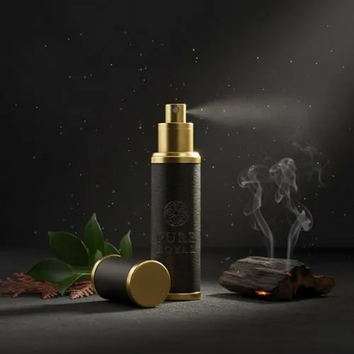 Atomizer do perfum czarny 10 ml PURE ROYAL FM WORLD – zdjęcie aranżacyjne