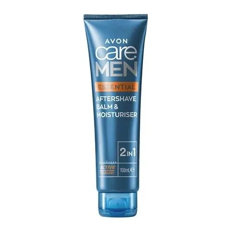Balsam po goleniu z kremem nawilżającym 2 w 1 Avon Care Men 100 ml