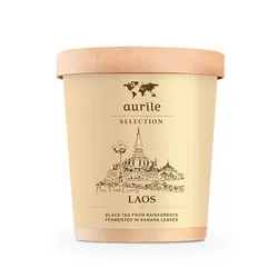 Czarna herbata z lasów deszczowych fermentowana w liściach bananowca 40 g AURILE FM WORLD