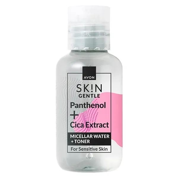 Delikatny płyn micelarny i tonik do twarzy 2 w 1 – miniwersja 50 ml AVON
