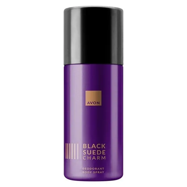 Dezodorant do ciała w sprayu Black Suede Charm 150 ml AVON