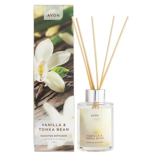 Dyfuzor zapachowy Wanilia i fasola tonka 70 ml AVON