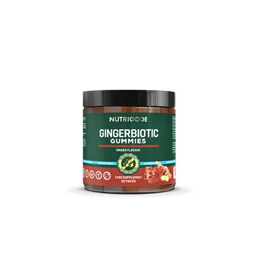 Gingerbiotic Gummies 120 g NUTRICODE FM WORLD