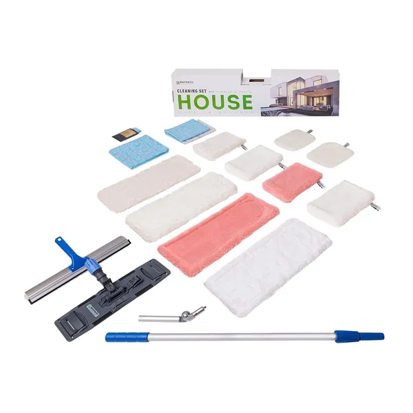 Film producenta prezentujący House Cleaning Set PRO Raypath