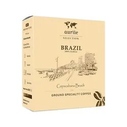 Kawa mielona Brazil 125 g AURILE FM WORLD