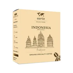 Kawa mielona Indonesja 125 g AURILE FM WORLD