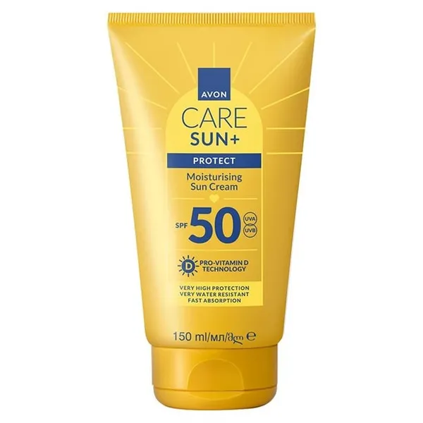 Krem do opalania z SPF 50 Avon Care Sun+ 150 ml