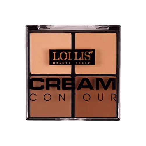 Kremowa paleta do konturowania twarzy 01 28 g LOLLIS