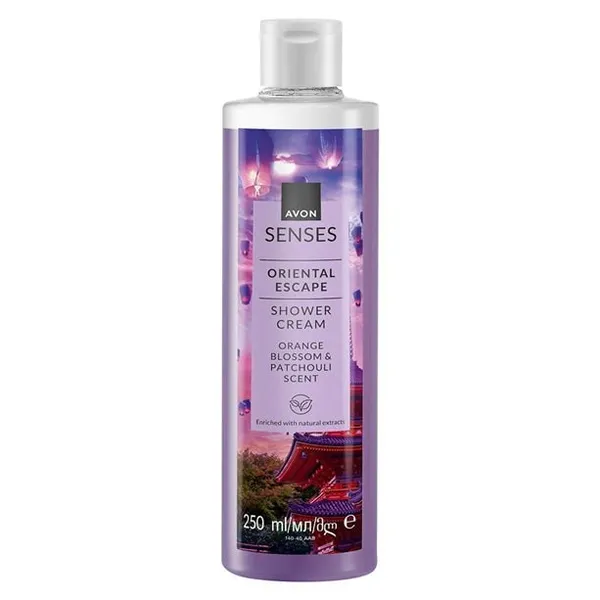 Kremowy żel pod prysznic Oriental Escape Senses 250 ml AVON