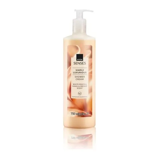 Kremowy żel pod prysznic Simply Luxurious Senses 720 ml AVON