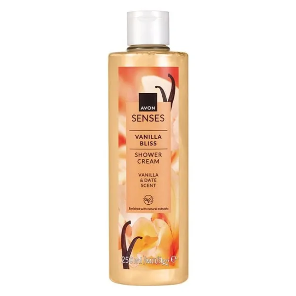 Kremowy żel pod prysznic Vanilla Bliss Senses 250 ml AVON