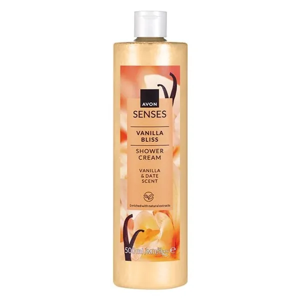 Kremowy żel pod prysznic Vanilla Bliss Senses 500 ml AVON