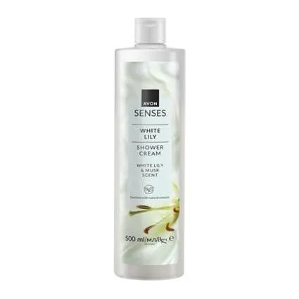 Kremowy żel pod prysznic White Lily Senses 500 ml AVON