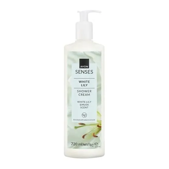 Kremowy żel pod prysznic White Lily Senses 720 ml AVON