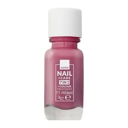 Kuracja do paznokci + kolor 7 w 1 Makeup + Care Purple Harmony 11 ml AVON