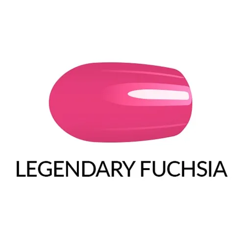 Lakier do paznokci gel finish Legendary Fuchsia 11 ml FM WORLD