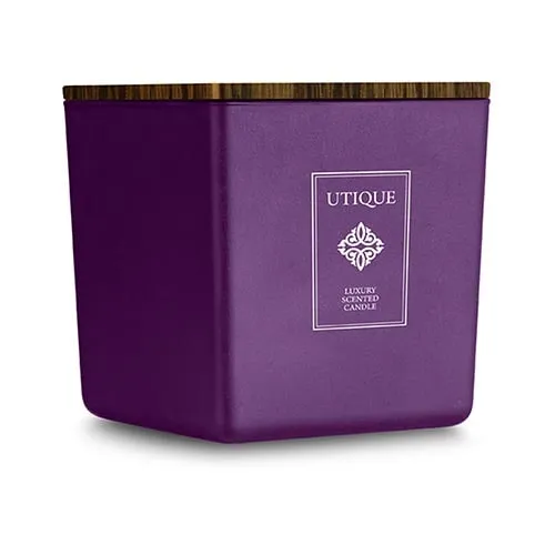 Luksusowa świeca zapachowa Violet Oud 435 g UTIQUE FM WORLD