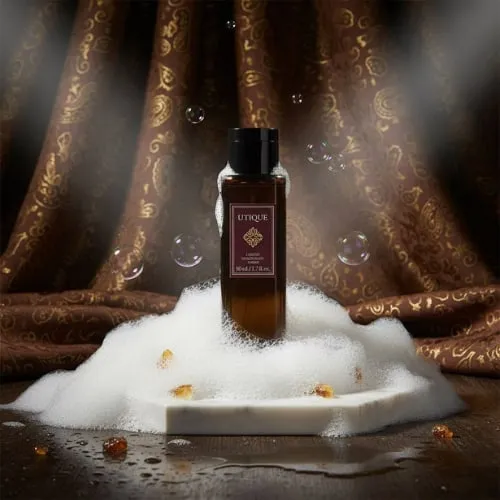 Luksusowe mydło Amber 50 ml UTIQUE FM WORLD – zdjęcie aranżacyjne