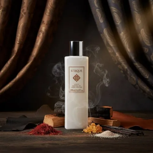 Luksusowy żel pod prysznic Liquid Leather 200 ml UTIQUE FM WORLD – zdjęcie aranżacyjne