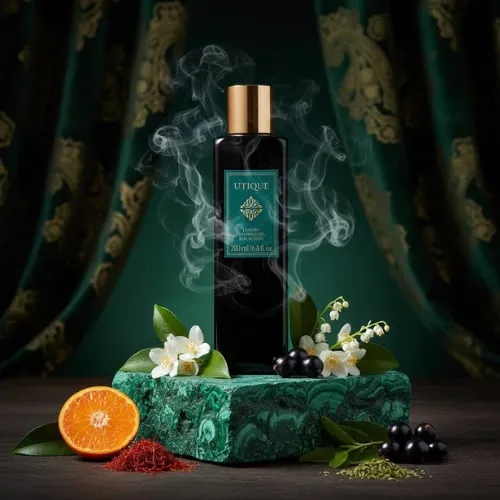 Luksusowy żel pod prysznic Malachite 200 ml UTIQUE FM WORLD – zdjęcie aranżacyjne