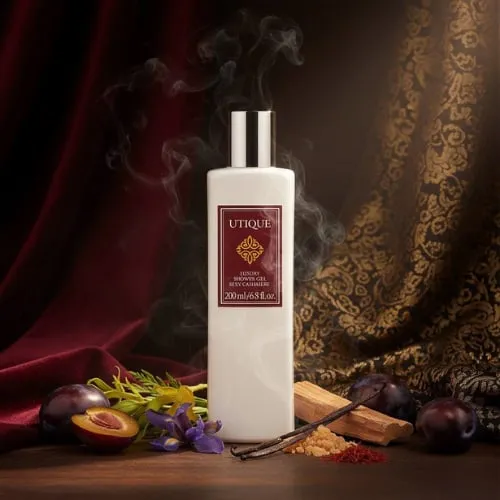 Luksusowy żel pod prysznic Sexy Cashmere 200 ml UTIQUE FM WORLD – zdjęcie aranżacyjne