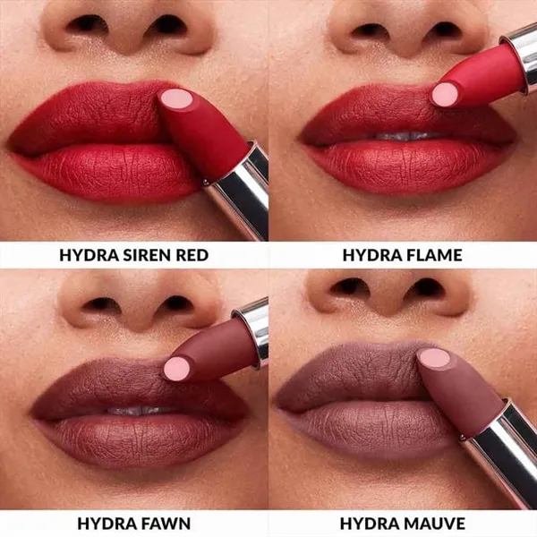 Matowa szminka z kwasem hialuronowym Hydramatic Fire 3,6 g AVON – zdjęcie 4