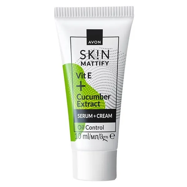 Matujące serum i krem do twarzy 2 w 1 – miniwersja 10 ml AVON