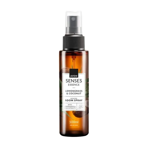 Spray zapachowy do pomieszczeń Trawa cytrynowa i kokos Senses 100 ml AVON