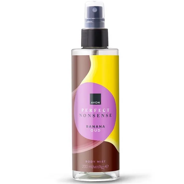 Mgiełka zapachowa do ciała Perfect Nonsense Banana Oud 200 ml AVON