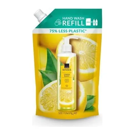 Mydło w płynie Lemon Burst – uzupełnienie Senses 500 ml AVON