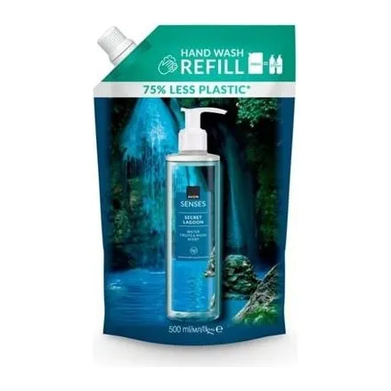 Mydło w płynie Secret Lagoon – uzupełnienie Senses 500 ml AVON