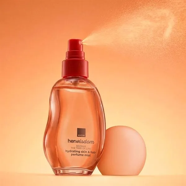 Nawilżająca perfumowana mgiełka do ciała i włosów Baobab 100 ml AVON – zdjęcie 2