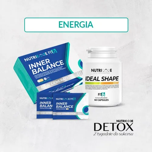 NUTRICODE DETOX zestaw Oczyszczenie i Energia Inner Balance + Ideal Shape FM WORLD