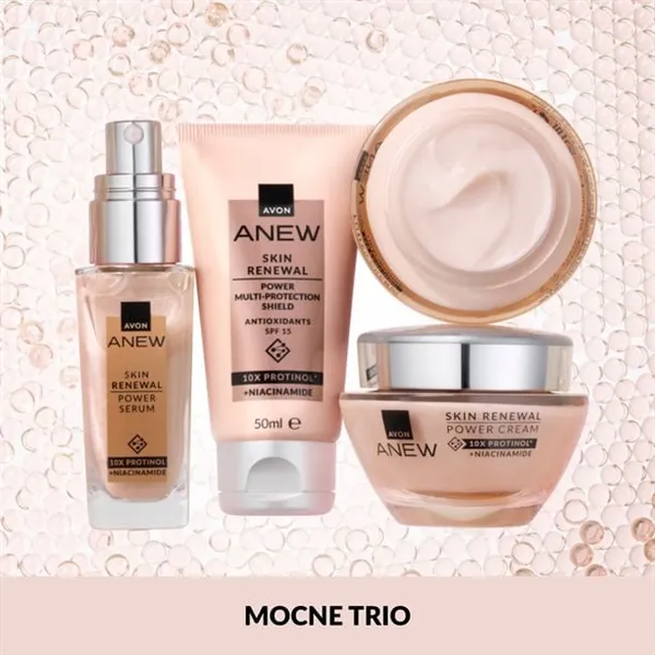 Odmładzająco-wzmacniający krem z Protinolem™ i SPF15 na dzień Anew 50 ml AVON – zdjęcie 5
