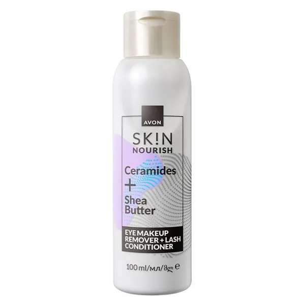 Odżywczy płyn do demakijażu oczu i odżywka do rzęs 2 w 1 100 ml AVON