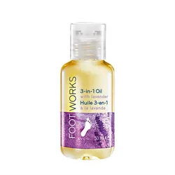 Nawilżający olejek lawendowy do stóp 3 w 1 AVON