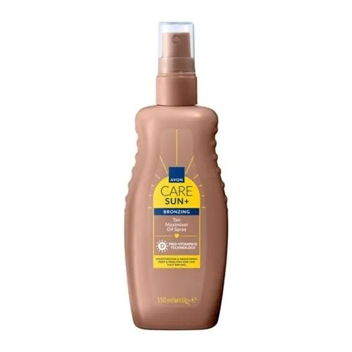 Olejek w sprayu wspomagający opalanie Avon Care Sun+ 150 ml