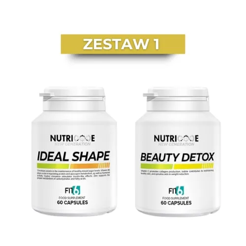Pakiet Ideal Shape + Beauty Detox NUTRICODE FM WORLD