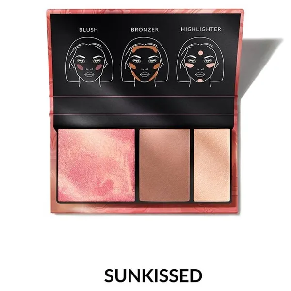 Paletka do twarzy 3 w 1 Golden Nude 3,8 g AVON – zdjęcie 3