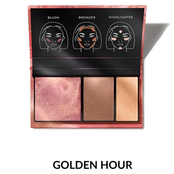 Paletka do twarzy 3 w 1 Golden Nude 3,8 g AVON – zdjęcie 5