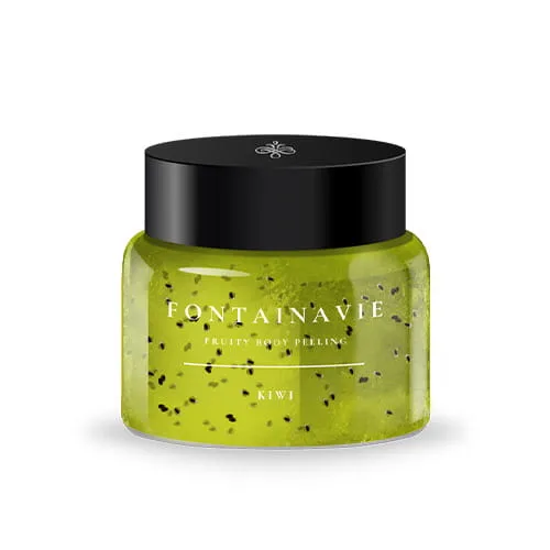 Owocowy peeling do ciała kiwi Fontainavie FM WORLD
