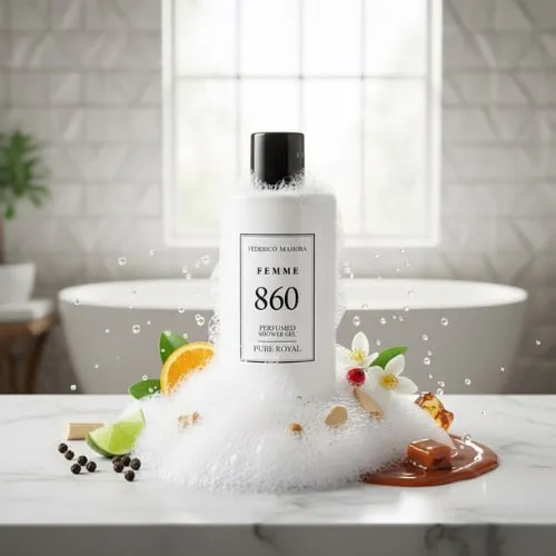Perfumowany żel pod prysznic 860 300 ml PURE ROYAL FM WORLD – zdjęcie aranżacyjne