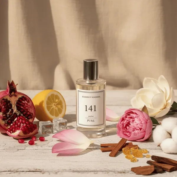 Perfumy damskie PURE 141 50 ml FM WORLD – zdjęcie aranżacyjne