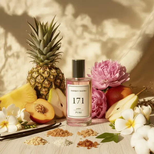 Perfumy damskie PURE 171 50 ml FM WORLD – zdjęcie aranżacyjne