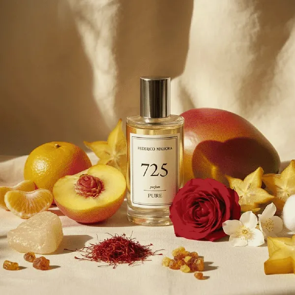 Perfumy damskie PURE 725 50 ml FM WORLD – zdjęcie aranżacyjne